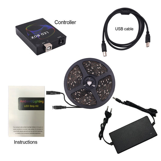 Barra LED RGB Sincronizada para Monitor - Luz Ambiental Inteligente - Image 7