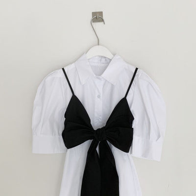 Blusa para Mujer con Detalle de Pecho y Mangas Abullonadas Medianas - Image 23