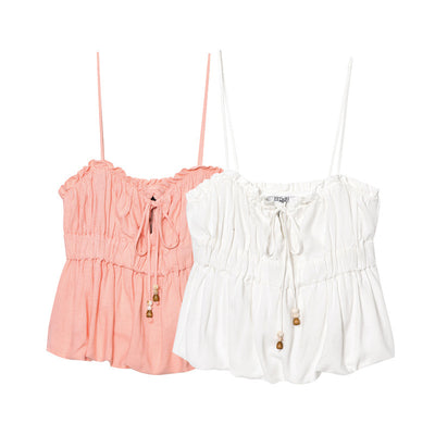 Blusa Versátil de Lino y Algodón con Elasticidad - Image 5