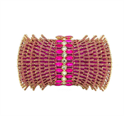 Cartera Clutch Vacía con Diamantes - Estuche Rígido de Lujo - Image 42