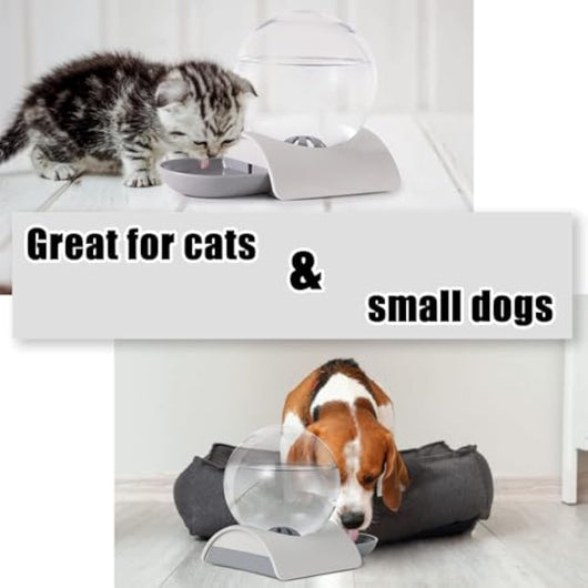 Dispensador Automático de Agua para Mascotas 2.8L con Fuente de Gravedad - Image 4