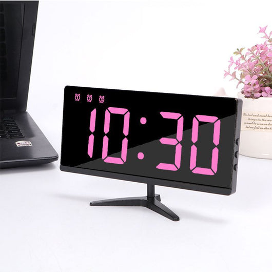Reloj Despertador de Diseño Moderno sin Bordes - Image 3