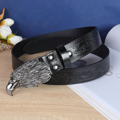 Cinturón para Hombre con Hebilla Cabeza de Vaca - Image 10