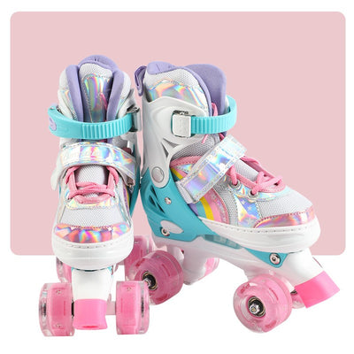 Patines Infantiles de Cuatro Ruedas con Luces LED - Image 5