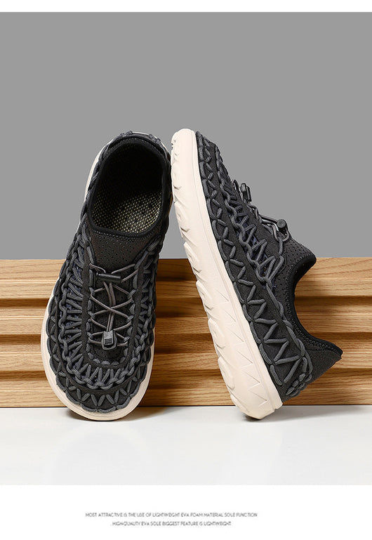 Zapatos Casuales de Malla Transpirable con Diseño Calado para Hombre - Image 20