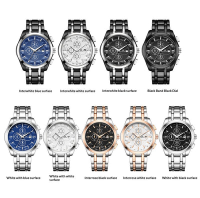 Reloj de Cuarzo para Hombre con Manecillas Luminosas en Aleación - Image 15