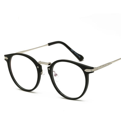 Gafas Retro Redondas Unisex TR90 - Montura Clásica Espejo Plano - Image 12