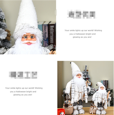 Adornos Navideños Papá Noel Modernos y Elegantes - Image 5