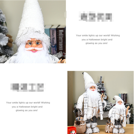 Adornos Navideños Papá Noel Modernos y Elegantes - Image 5
