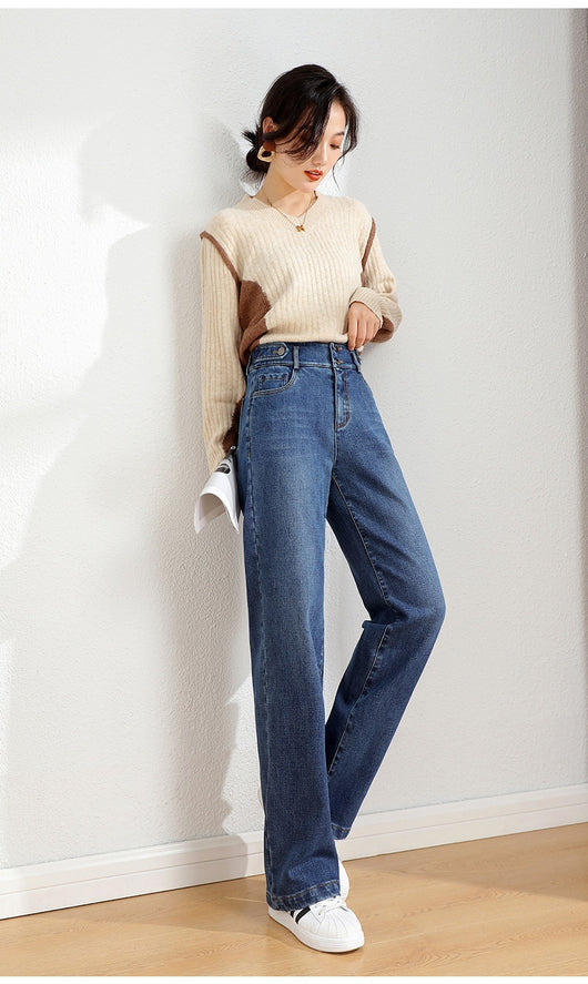 Jeans Rectos Elásticos Reductores para Mujer - Image 12