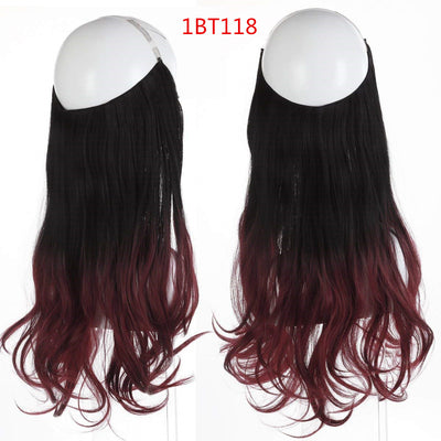 Extensiones de Cabello Degradado Multicolor Efecto Onda Marina - Image 9