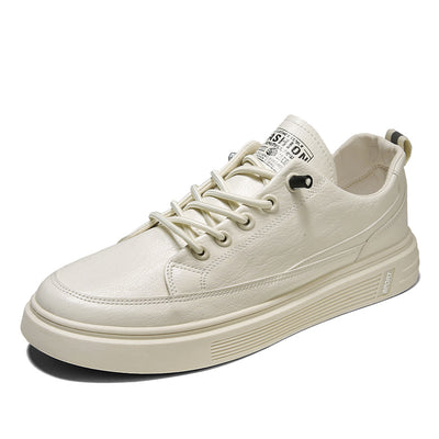 Tenis Blancos Estilo Coreano Transpirables para Hombre - Image 5