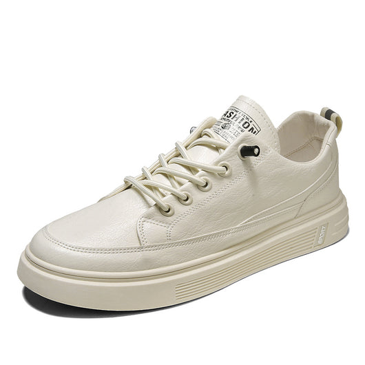 Tenis Blancos Estilo Coreano Transpirables para Hombre - Image 5