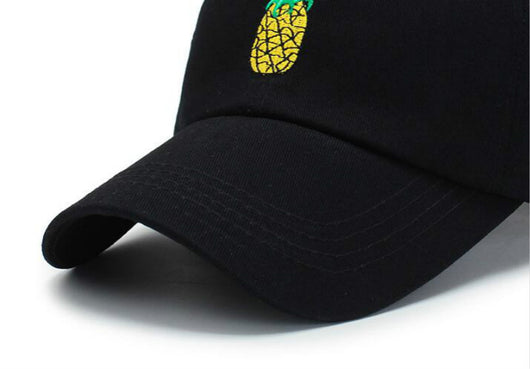 Gorra de Béisbol de Algodón con Bordado de Piña Ajustable - Image 12