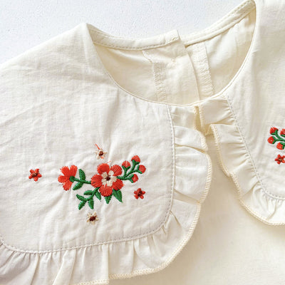 Vestido para Bebé Niña con Solapa y Flores Rotas - Image 4