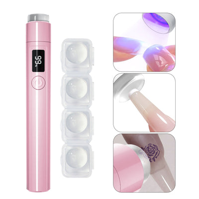 Lámpara Portátil de Secado UV para Uñas Postizas con Soporte Ajustable - Image 14