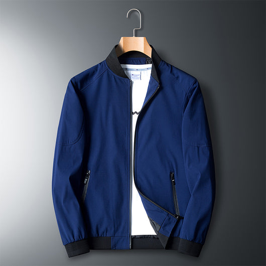 Chaqueta Deportiva Talla Grande para Hombre - Estilo Béisbol Primavera Otoño - Image 12