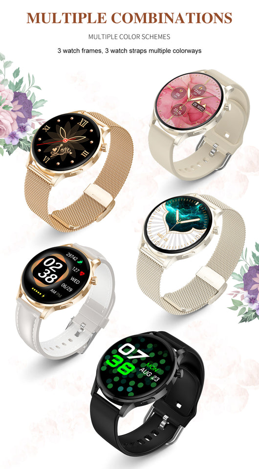 Reloj Inteligente con Monitor de Frecuencia Cardíaca y Llamadas Bluetooth - Image 15