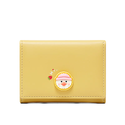 Monedero Compacto Tri-pliegue con Diseño Exclusivo para Mujer - Image 5