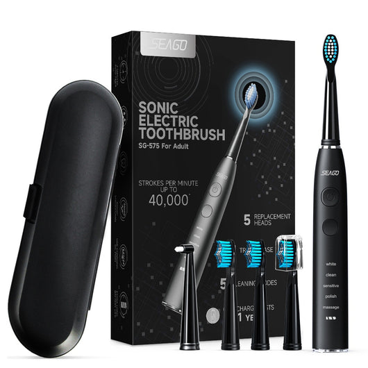 Cepillo de Dientes Eléctrico Recargable con Desinfección UV - Image 4
