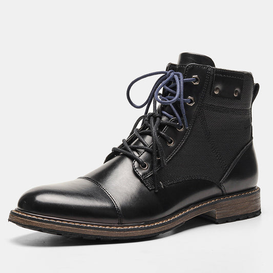 Botas de Trabajo Altas de Cuero para Hombre