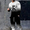 Conjunto Deportivo y Casual con Camiseta Estampada