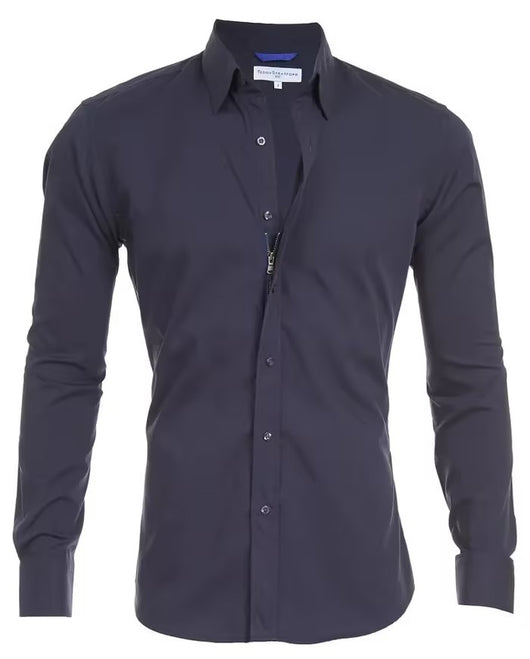 Camisa Casual con Cierre y Botones - Diseño Moderno para Hombre - Image 12