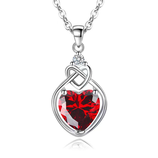 Conjunto de Joyas Corazón de Rubí - Image 28