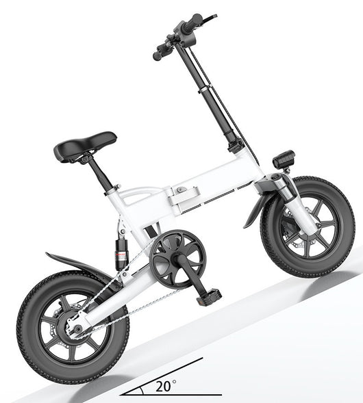 Bicicleta Eléctrica Compacta 14 Pulgadas con Batería de Litio - Image 7