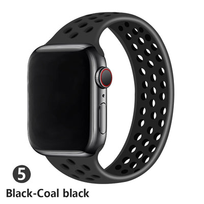 Correa Versátil de Silicona Bicolor para Reloj Inteligente - Image 6