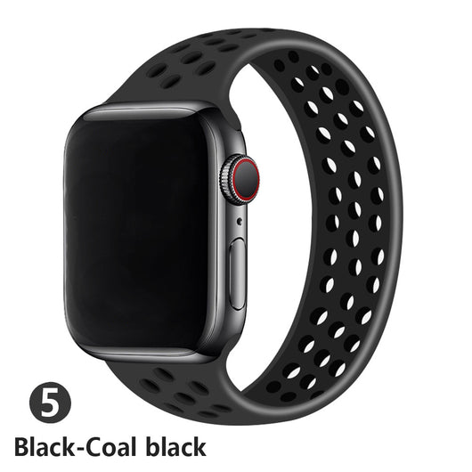 Correa Versátil de Silicona Bicolor para Reloj Inteligente - Image 6