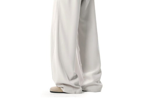 Pantalones Casuales de Corte Elegante con Detalles de Costura para Hombre - Primavera y Verano - Image 24