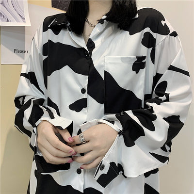 Camisa Holgada de Largo Medio - Image 10