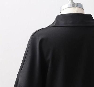 Camisa Suelta de Manga Larga Versátil en Poliéster - Image 7