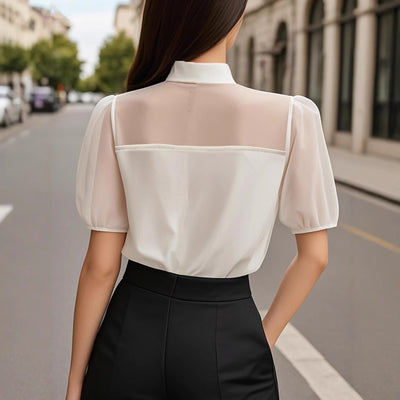 Camisa Clásica de Solapa para Mujer - Versátil y Elegante - Image 3