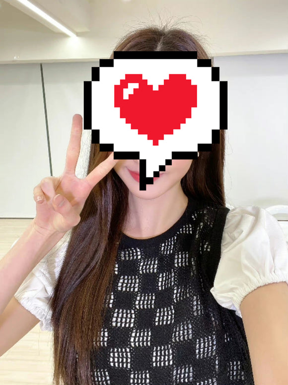 Blusa Verano Efecto Dos Piezas con Mangas Abullonadas