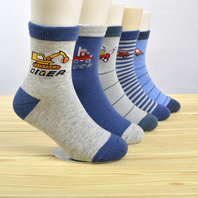 Calcetines Infantiles 100% Algodón Puro para Otoño e Invierno - Image 11