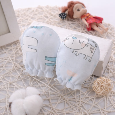 Guantes Protectores de Algodón Suave para Bebé - Anti-arañazos - Image 10