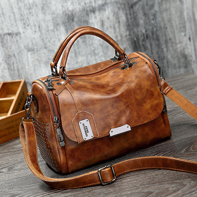 Bolso Mensajero Boston de Un Hombro para Mujer - Image 8