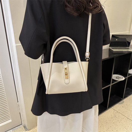 Bolsa Bucket Casual para Mujer - Portátil y Versátil