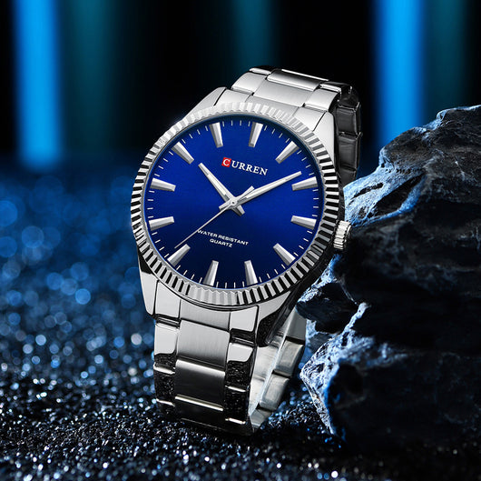Reloj Empresarial Impermeable para Hombre con Correa de Pasador - Image 24