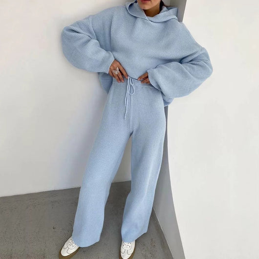 Conjunto Deportivo Mujer Otoño con Capucha - Estilo Casual Cómodo - Image 10