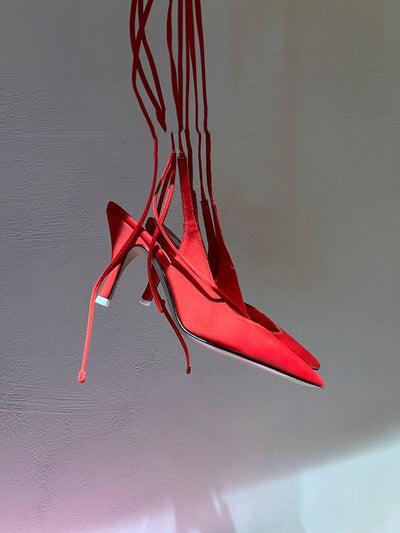 Sandalias de Tacón Alto con Punta Afilada y Tira al Tobillo - Diseño Europeo Exclusivo - Image 12
