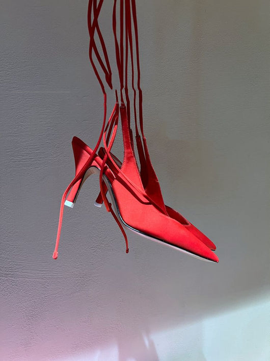Sandalias de Tacón Alto con Punta Afilada y Tira al Tobillo - Diseño Europeo Exclusivo - Image 12