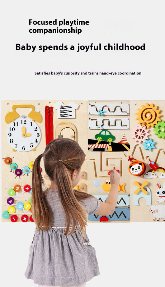 Tablero Interactivo de Pared para Aprendizaje Temprano - Juego Educativo Multifuncional - Image 13