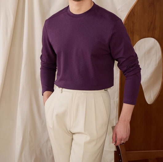 Camisa Base Slim Fit Elástica y Transpirable para Hombre - Image 11