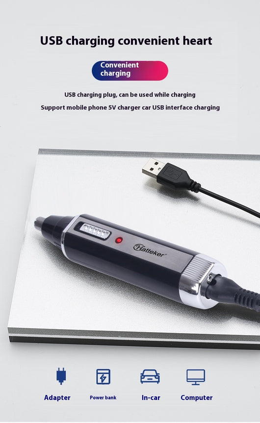 Trimmer Multifunción 4 en 1 para Nariz, Cejas y Vello Facial - Image 17