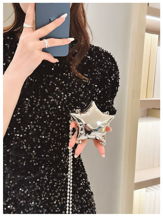 Bolsa Crossbody Estrella de Zinc con Diseño Brillante Minimalista - Image 33