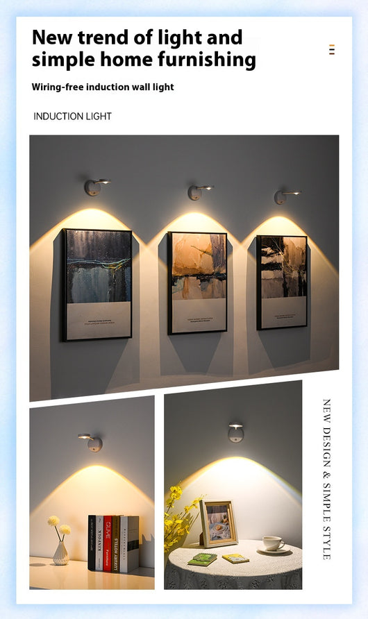 Lámpara de Pared LED Recargable sin Cables - Image 20