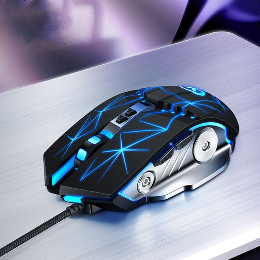 Ratón Óptico Gaming USB Silencioso con Luz LED - Image 6
